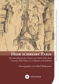 Cover: Hier schreibt Paris - B&uuml;chner-Verlag