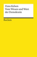 Cover: Vom Wesen und Wert der Demokratie - Reclam