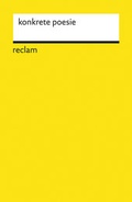 Cover: konkrete poesie - Reclam