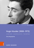 Cover: Hugo Kauder (1888-1972) - B&ouml;hlau Wien