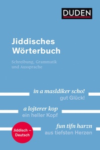 Abbildung von: Duden - Jiddisches Wörterbuch - Duden