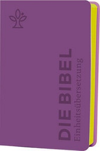 Abbildung von: Die Bibel. Senfkorn, Handschmeichler lila - Katholisches Bibelwerk
