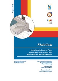 Abbildung von: Richtlinie Metallanschlüsse an Putz, Außenwärmedämmung und Wärmedämm-Verbundsysteme - Rudolf Müller Verlag