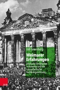 Cover: Weimarer Erfahrungen - Vandenhoeck & Ruprecht