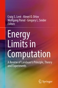 Cover: Energy Limits in Computation - Springer