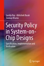 Cover: Security Policy in System-on-Chip Designs - Springer