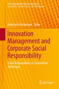 Cover: Innovation Management and Corporate Social Responsibility - Springer