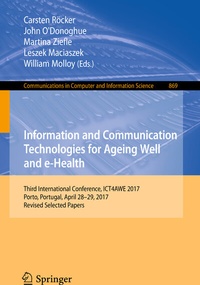Abbildung von: Information and Communication Technologies for Ageing Well and e-Health - Springer