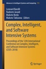 Cover: Complex, Intelligent, and Software Intensive Systems - Springer