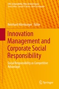 Cover: Innovation Management and Corporate Social Responsibility - Springer