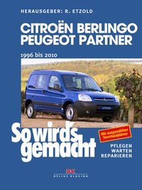 Abbildung von: Citroën Berlingo & Peugeot Partner von 1996 bis 2010 - Delius Klasing