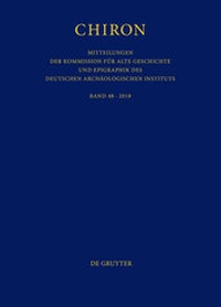 Abbildung von: Chiron / 2018 - De Gruyter