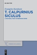 Cover: T. Calpurnius Siculus - De Gruyter