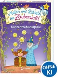 Cover: Malen und R&auml;tseln im Zauberwald - Konzentrationsspiele - Loewe
