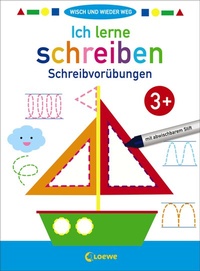 Abbildung von: Wisch und wieder weg - Ich lerne schreiben 3+ - Loewe