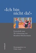 Cover: "Ich bin nicht da!" - Rombach Druck- und Verlagshaus