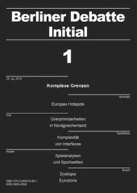 Enlarge image Cover: Komplexe Grenzen - WeltTrends