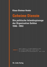 Abbildung von: Geheime Dienste - Christoph Links Verlag