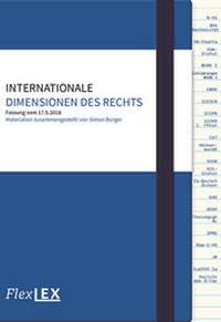 Enlarge image Cover: Internationale Dimensionen des Rechts - Facultas / FlexLEX