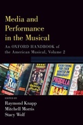 Cover: Media and Performance in the Musical - Oxford University Press Inc