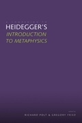 Cover: A Companion to Heidegger's "Introduction to Metaphysics" - Yale University Press