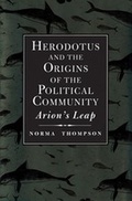 Cover: Herodotus and the Origins of the Political Community - Yale University Press