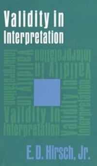 Enlarge image Cover: Validity in Interpretation - Yale University Press