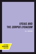 Cover: Lysias and the Corpus Lysiacum - University of California Press