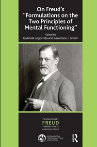 Enlarge image Cover: On Freud's ''Formulations on the Two Principles of Mental Functioning'' - Routledge