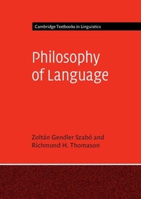 Enlarge image Cover: Philosophy of Language - Cambridge University Press