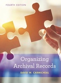 Cover: Organizing Archival Records - Rowman & Littlefield Publishers