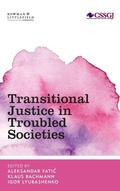 Cover: Transitional Justice in Troubled Societies - Rowman & Littlefield International