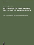 Cover: Metamorphose. Vom Mythos zum Proze&szlig;denken - De Gruyter Akademie Forschung