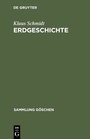 Cover: Erdgeschichte - De Gruyter