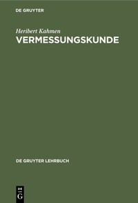 Abbildung von: Vermessungskunde - De Gruyter