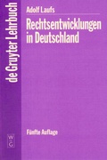 Cover: Rechtsentwicklungen in Deutschland - De Gruyter