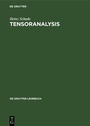 Cover: Tensoranalysis - De Gruyter