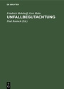 Cover: Unfallbegutachtung - De Gruyter