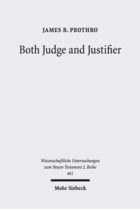 Enlarge image Cover: Both Judge and Justifier - Mohr Siebeck