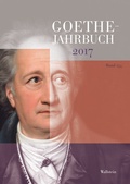 Cover: Goethe-Jahrbuch 134, 2017 - Wallstein