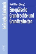 Cover: Europ&auml;ische Grundrechte und Grundfreiheiten - De Gruyter