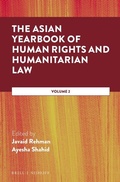 Cover: The Asian Yearbook of Human Rights and Humanitarian Law - Martinus Nijhoff