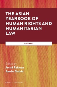 Enlarge image Cover: The Asian Yearbook of Human Rights and Humanitarian Law - Martinus Nijhoff