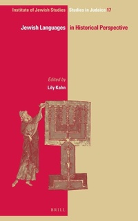 Enlarge image Cover: Jewish Languages in Historical Perspective - Brill
