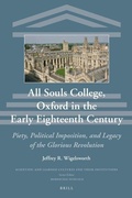 Cover: All Souls College, Oxford in the Early Eighteenth Century - Brill