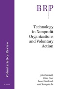 Cover: Technology in Nonprofit Organizations and Voluntary Action - Brill