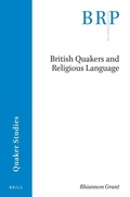 Cover: British Quakers and Religious Language - Brill