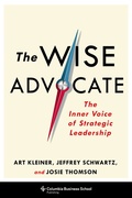 Cover: The Wise Advocate - Columbia University Press