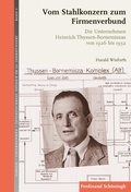Cover: Vom Stahlkonzern zum Firmenverbund - Brill Deutschland GmbH