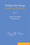 Cover: Philipp Otto Runge - Briefe 1795-1803 - Brill Deutschland